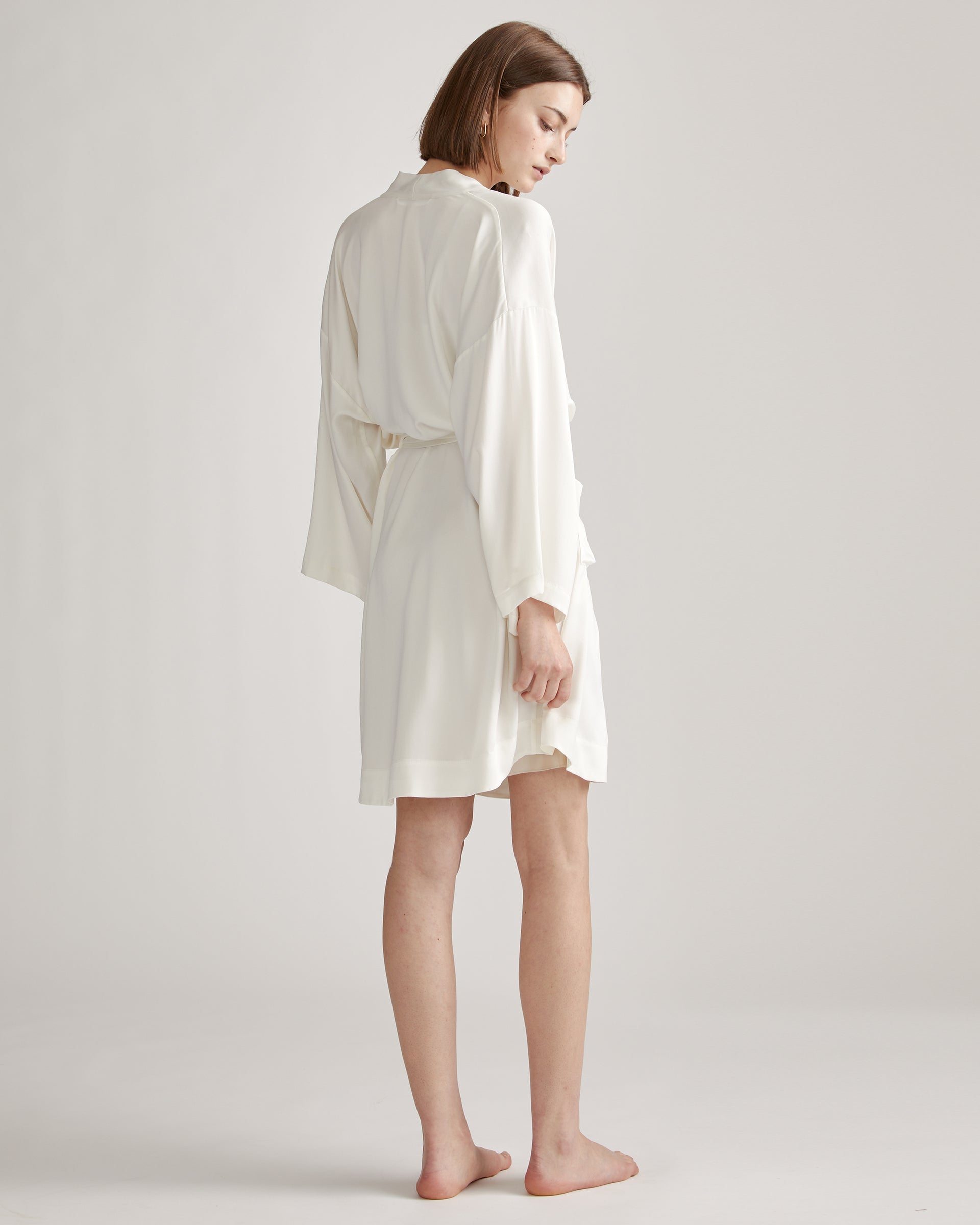100% Washable Silk Robe