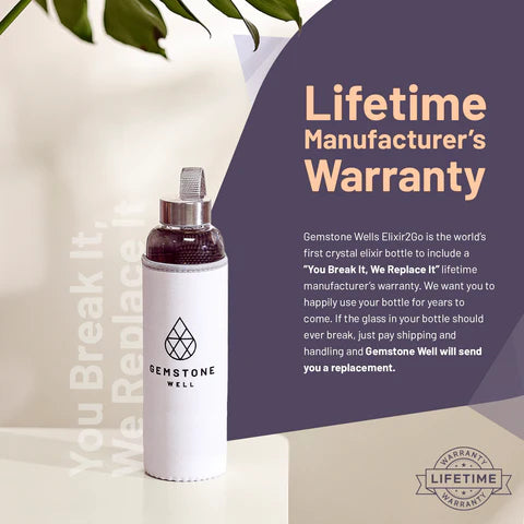 Crystal Water Bottle Distress