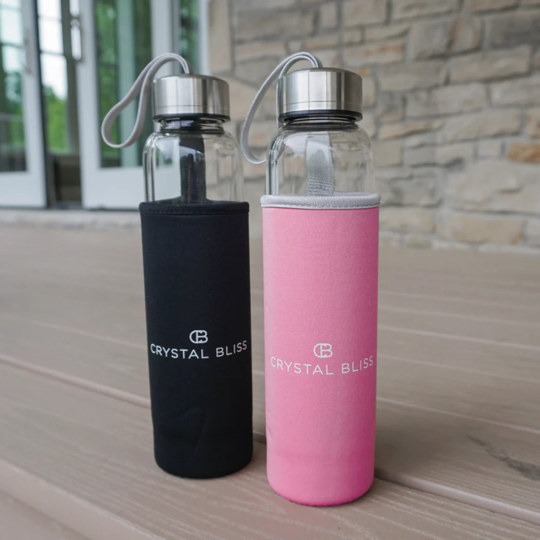 Crystal Water Bottle - Amethyst