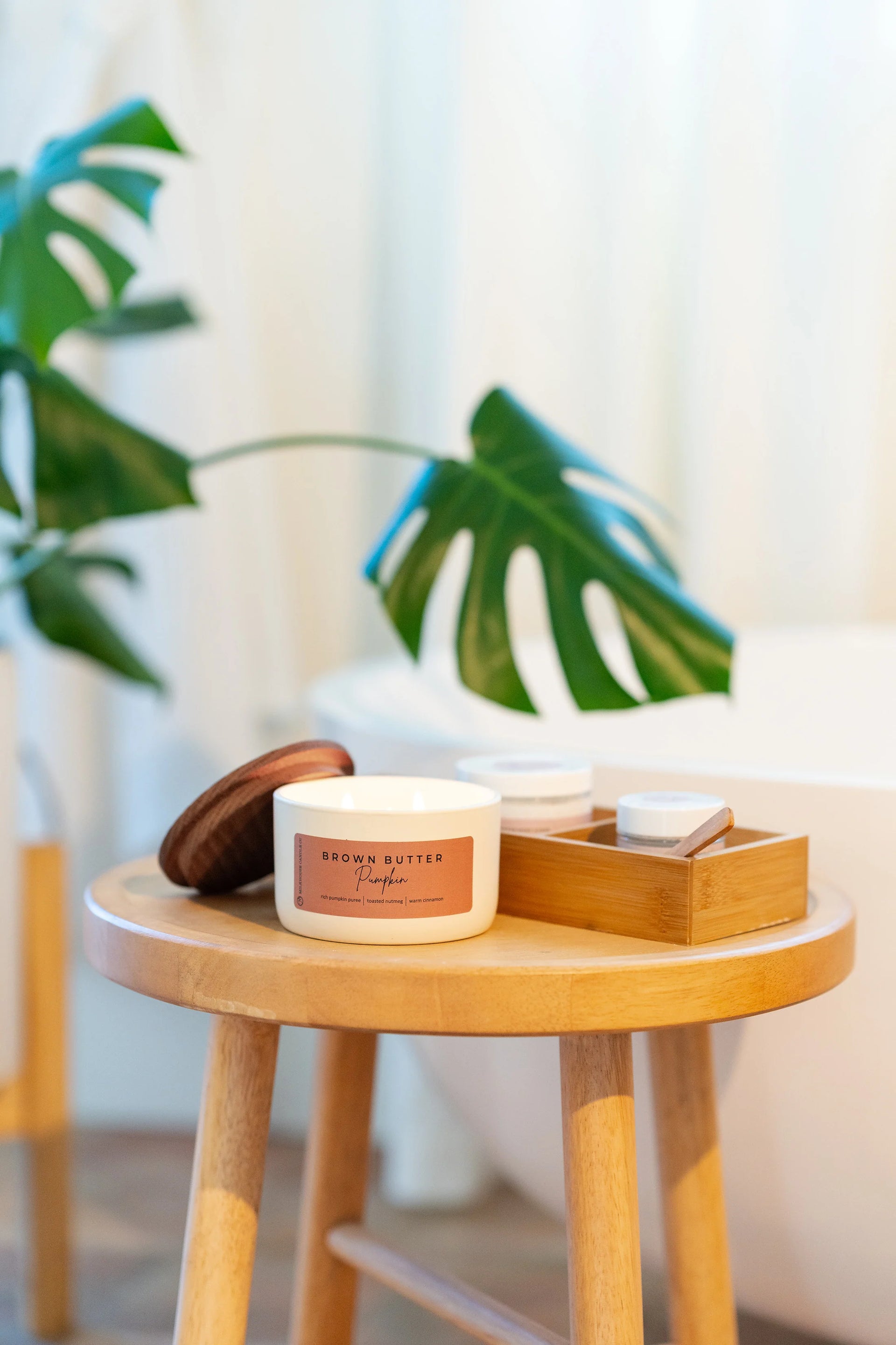 Three wick soy candle