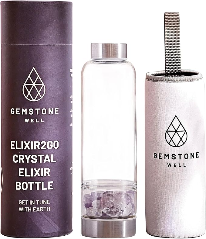 Crystal Water Bottle Elixir Sets
