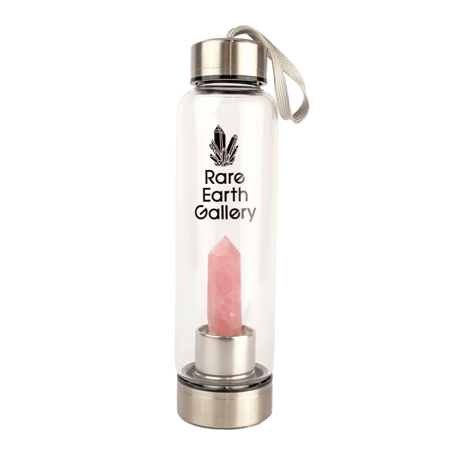 Crystal Water Bottle With Neoprene Sleeve