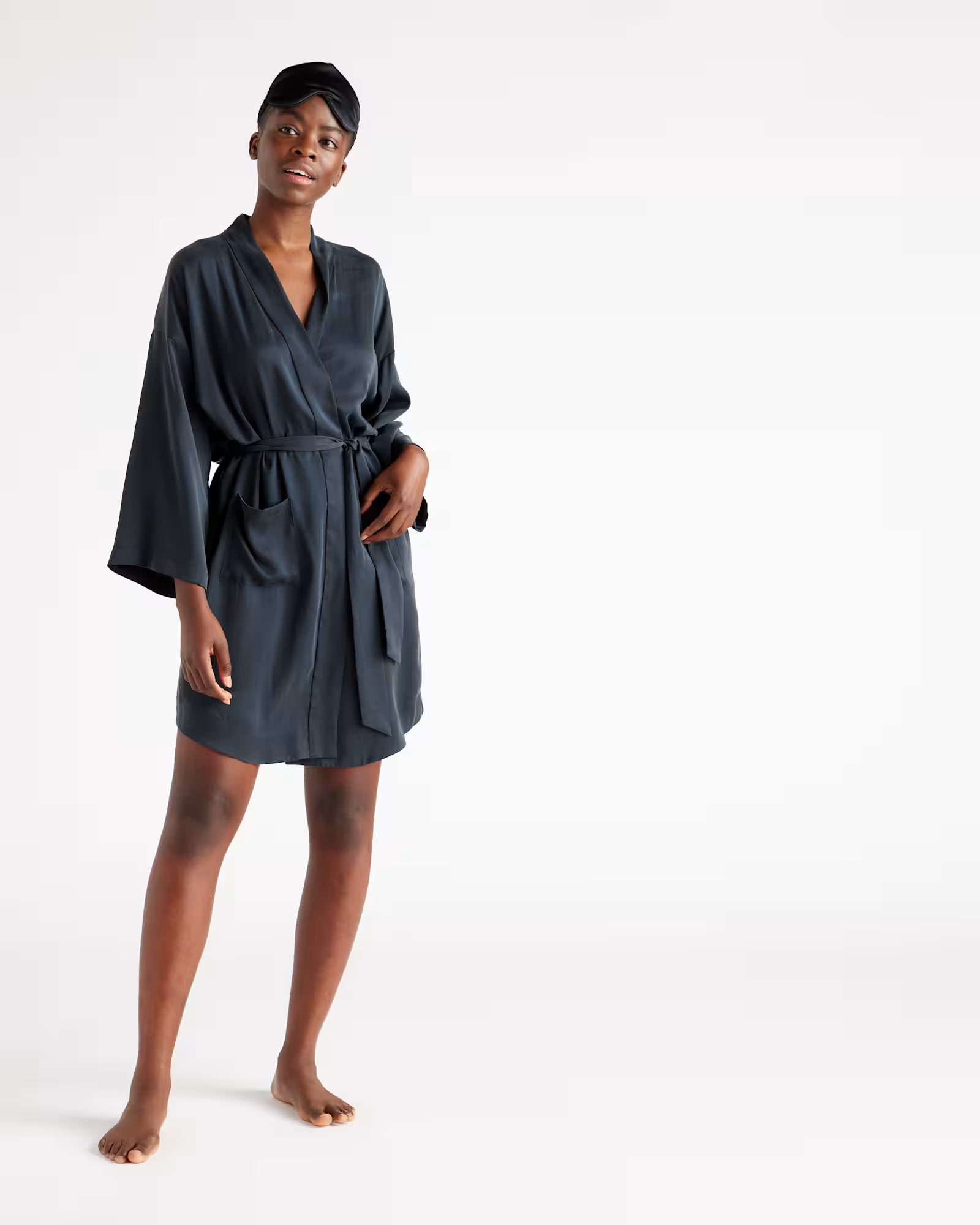 100% Washable Mulberry Silk Robe