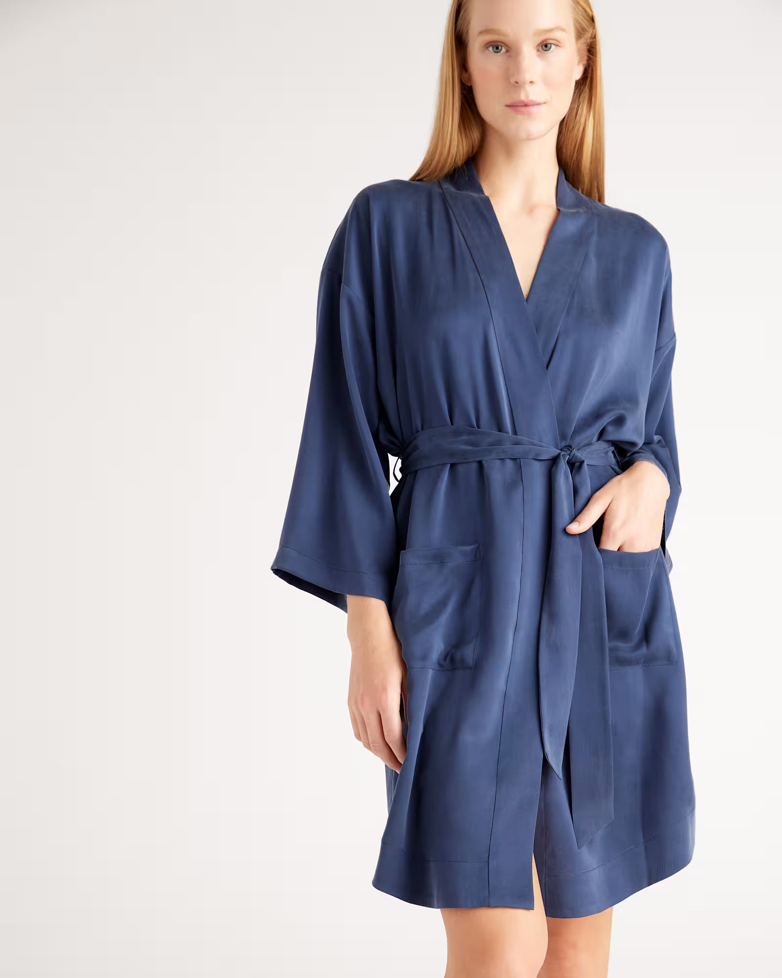 100% Washable Mulberry Silk Robe