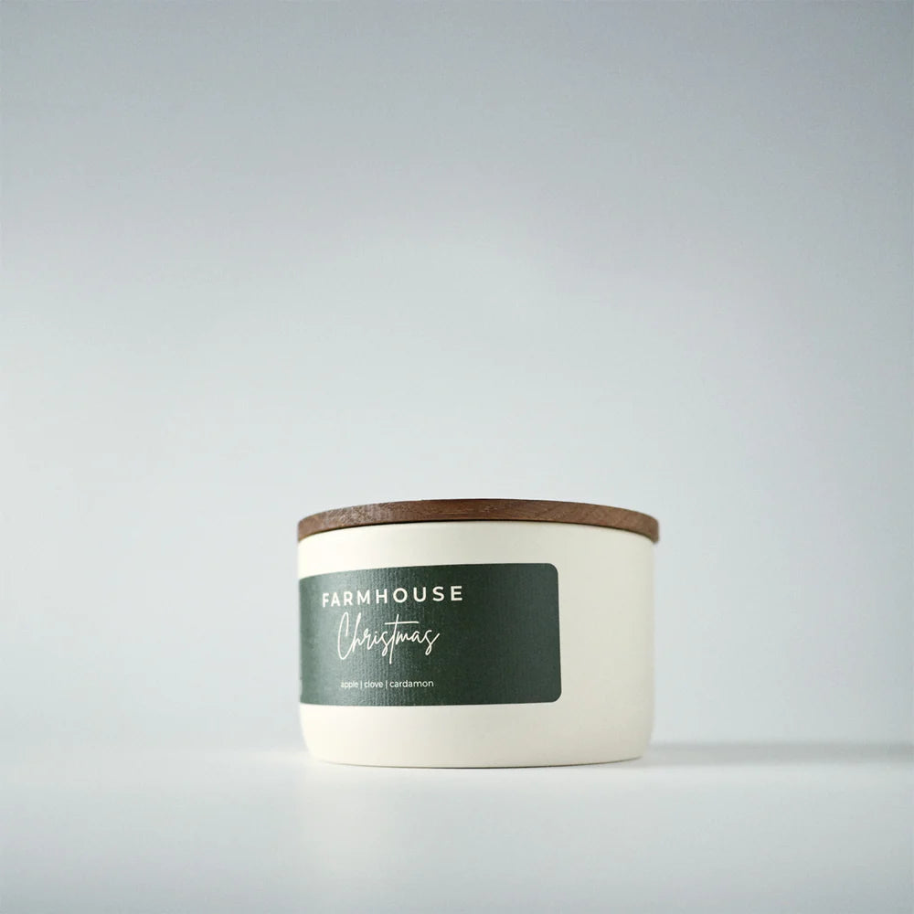 Three wick soy candle