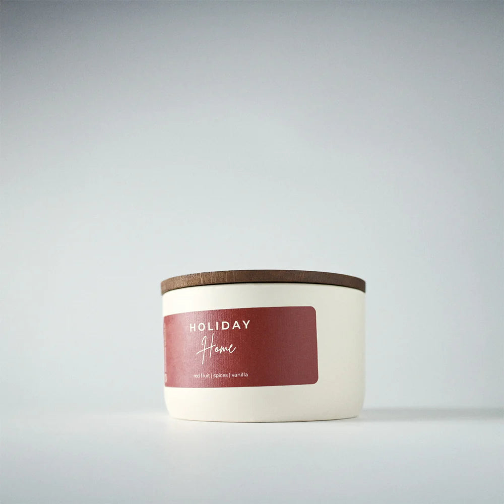 Three wick soy candle