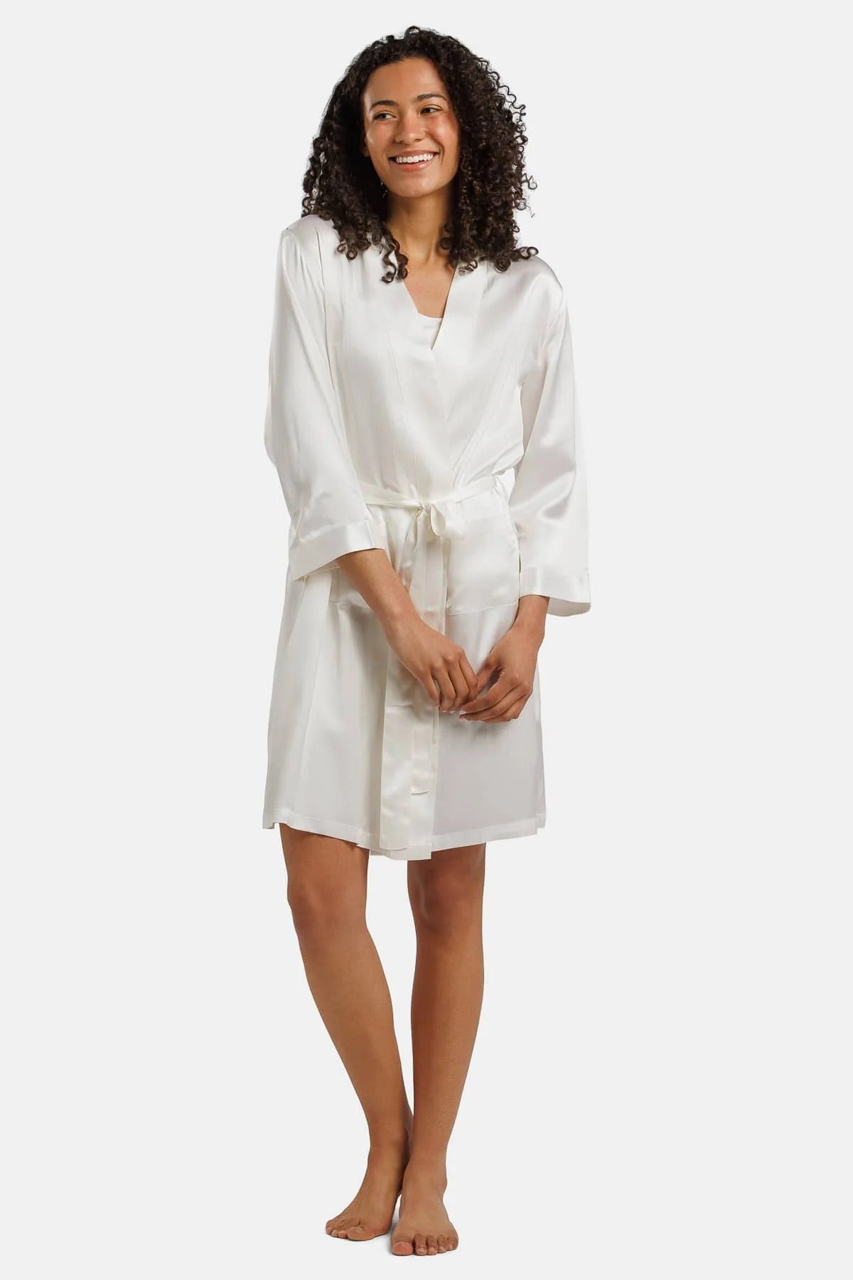Women's 100% Pure Mulberry Silk Robe