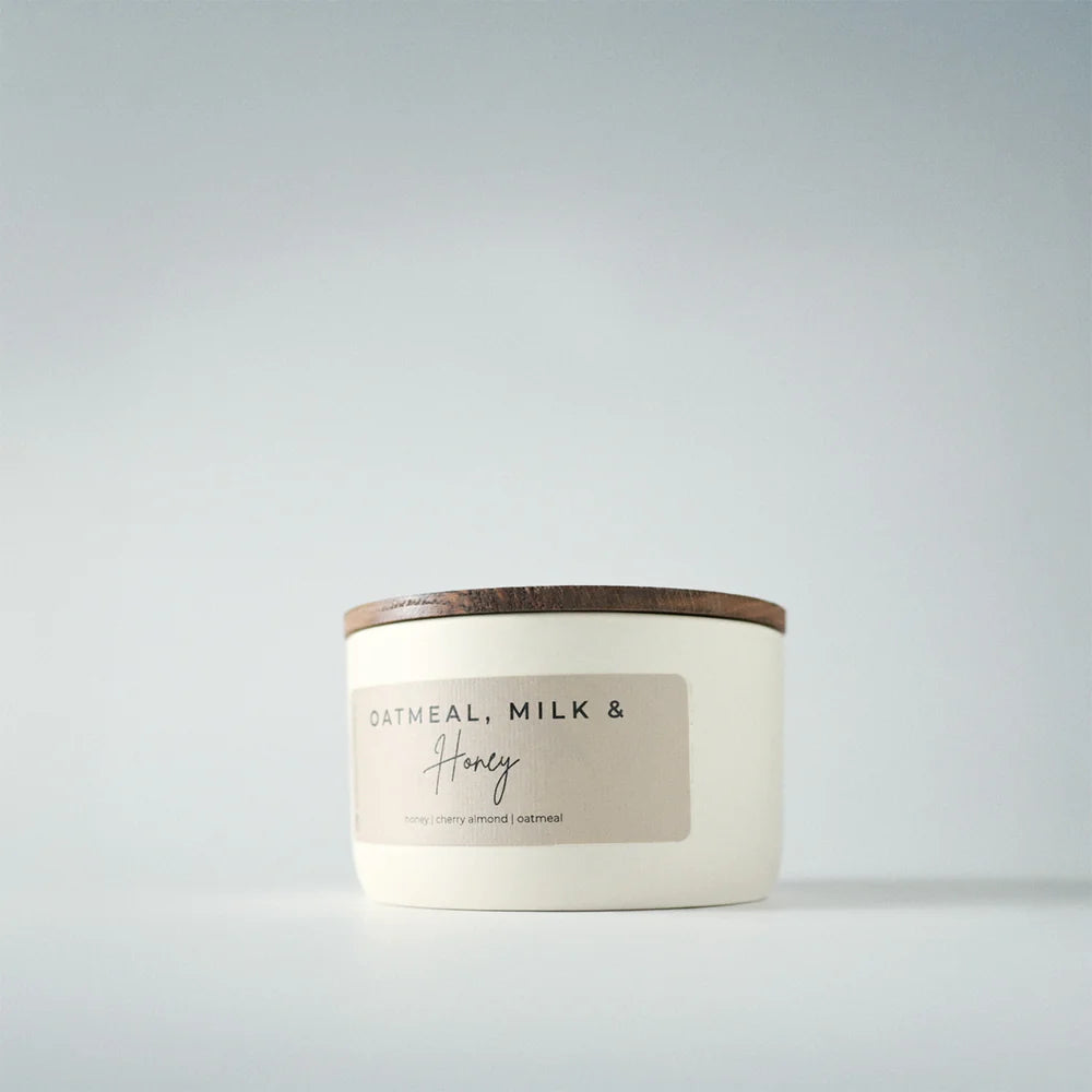 Three wick soy candle