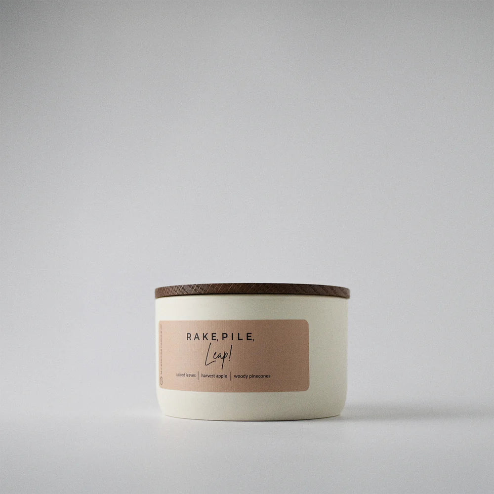 Three wick soy candle