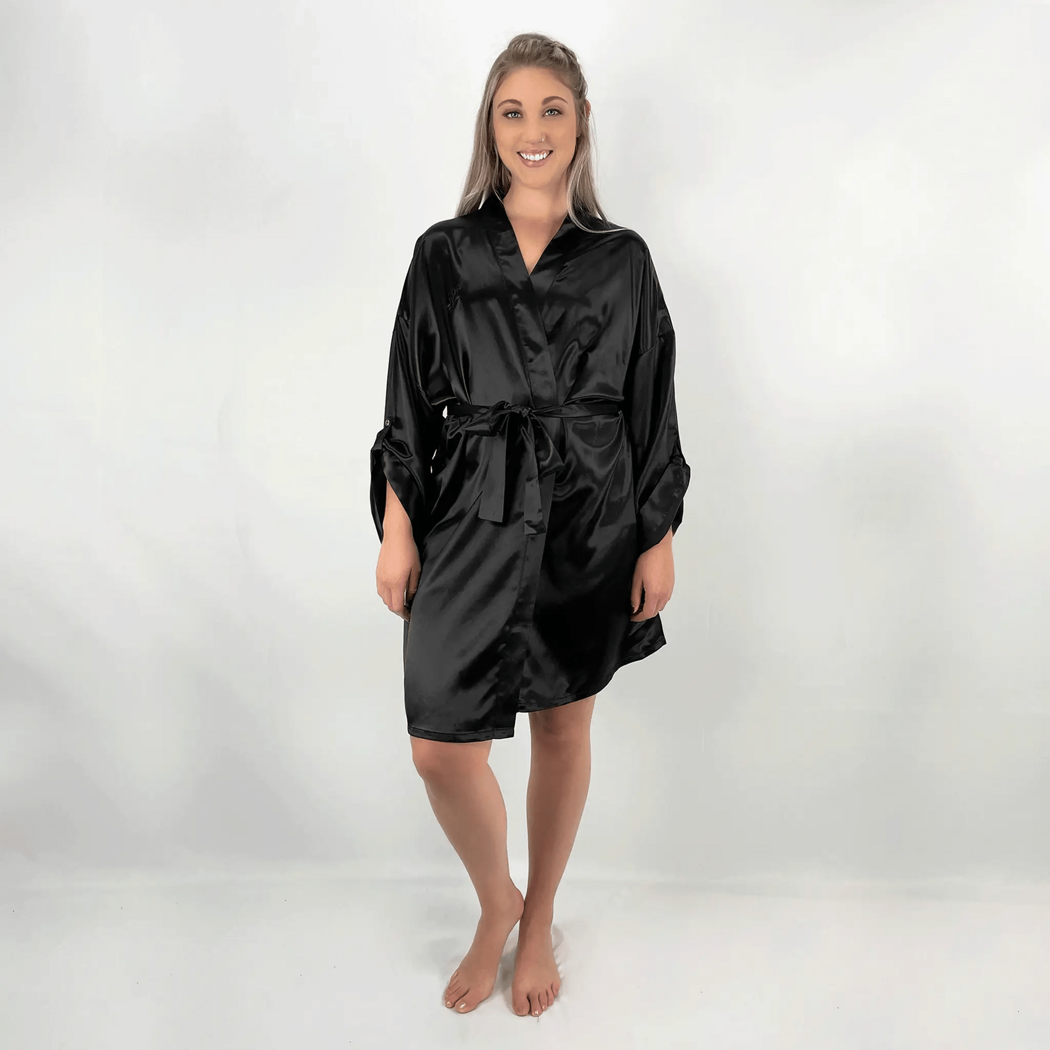 100% Pure Silk Robe